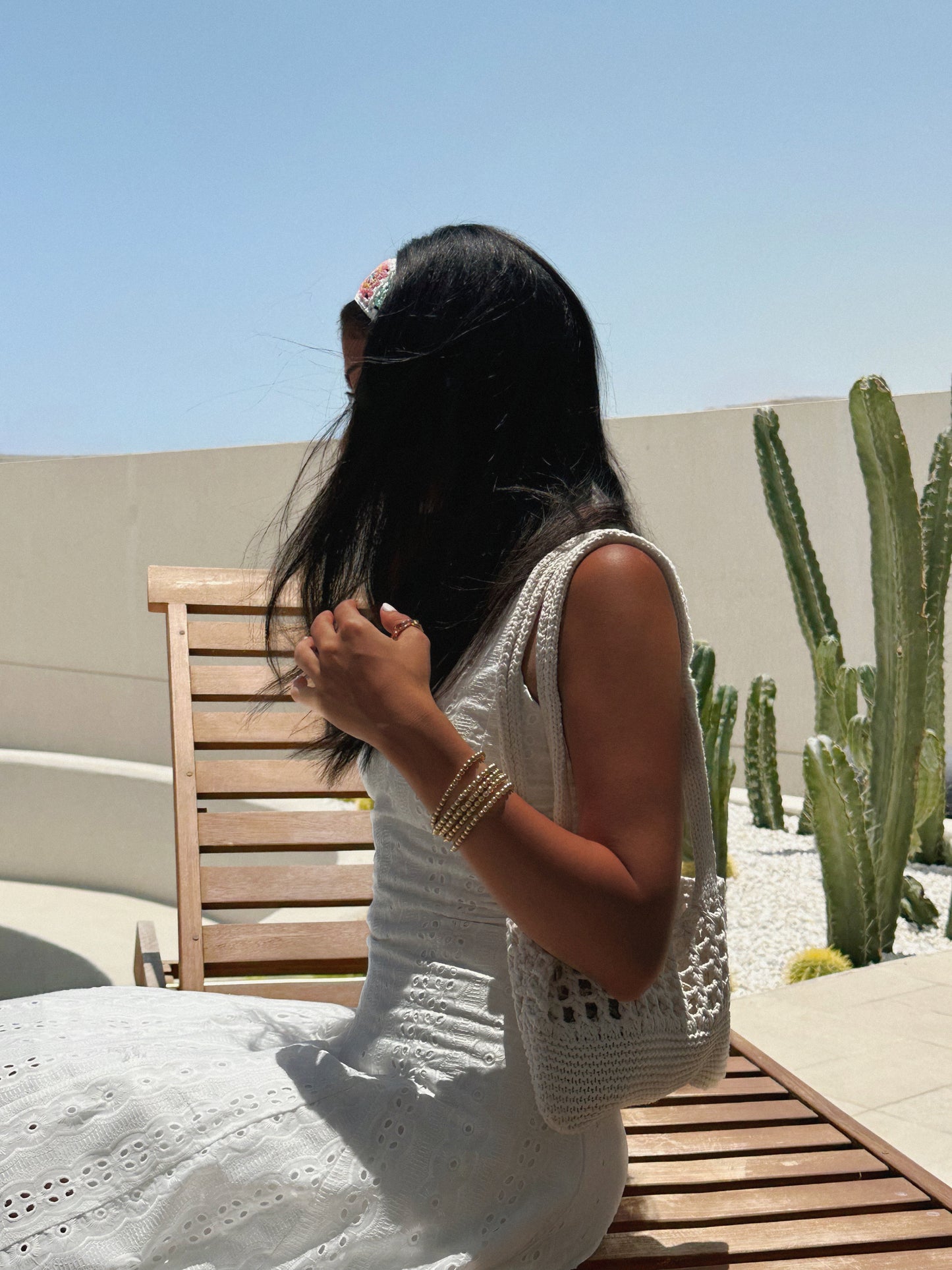 bella in white