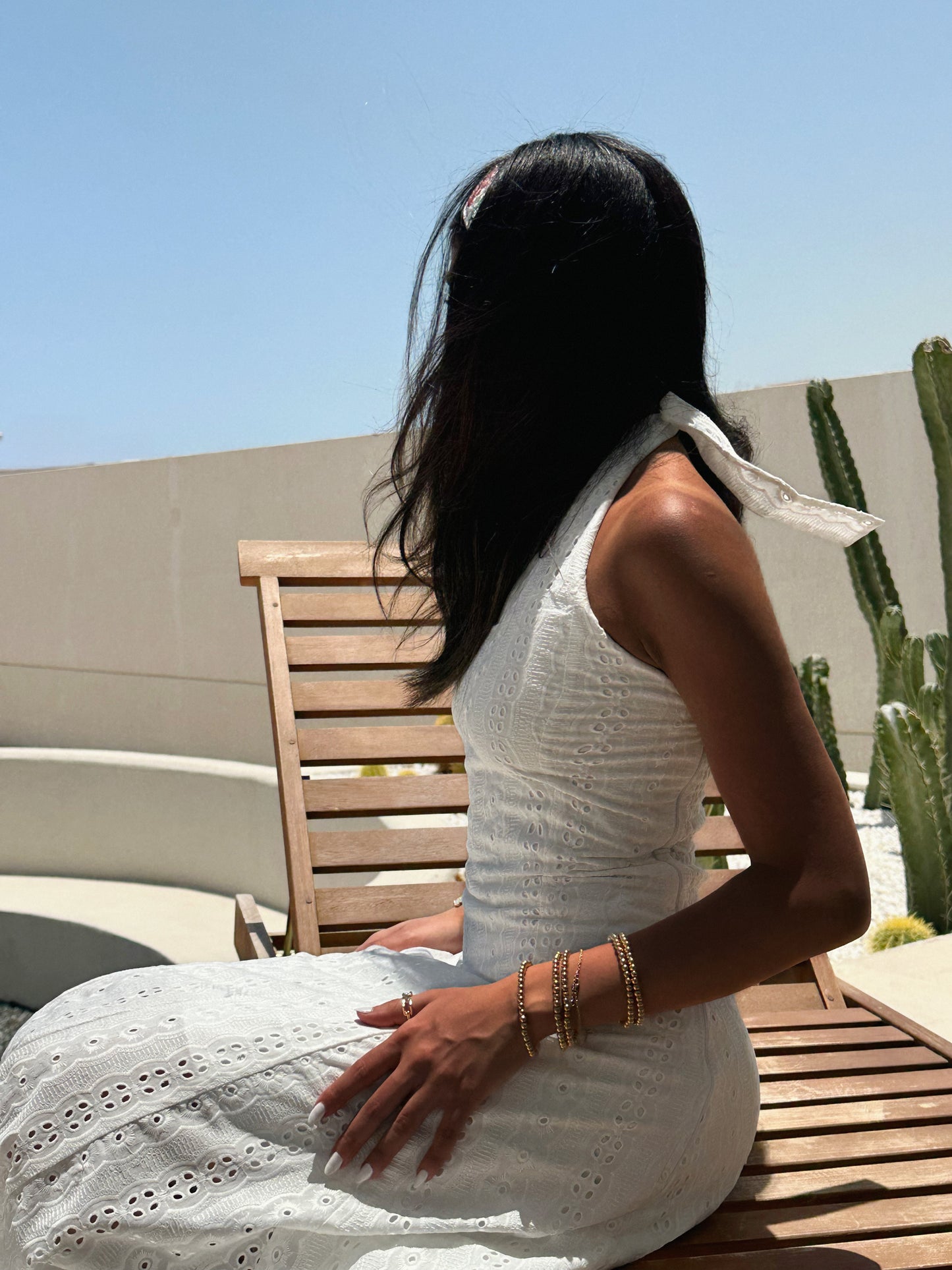 bella in white