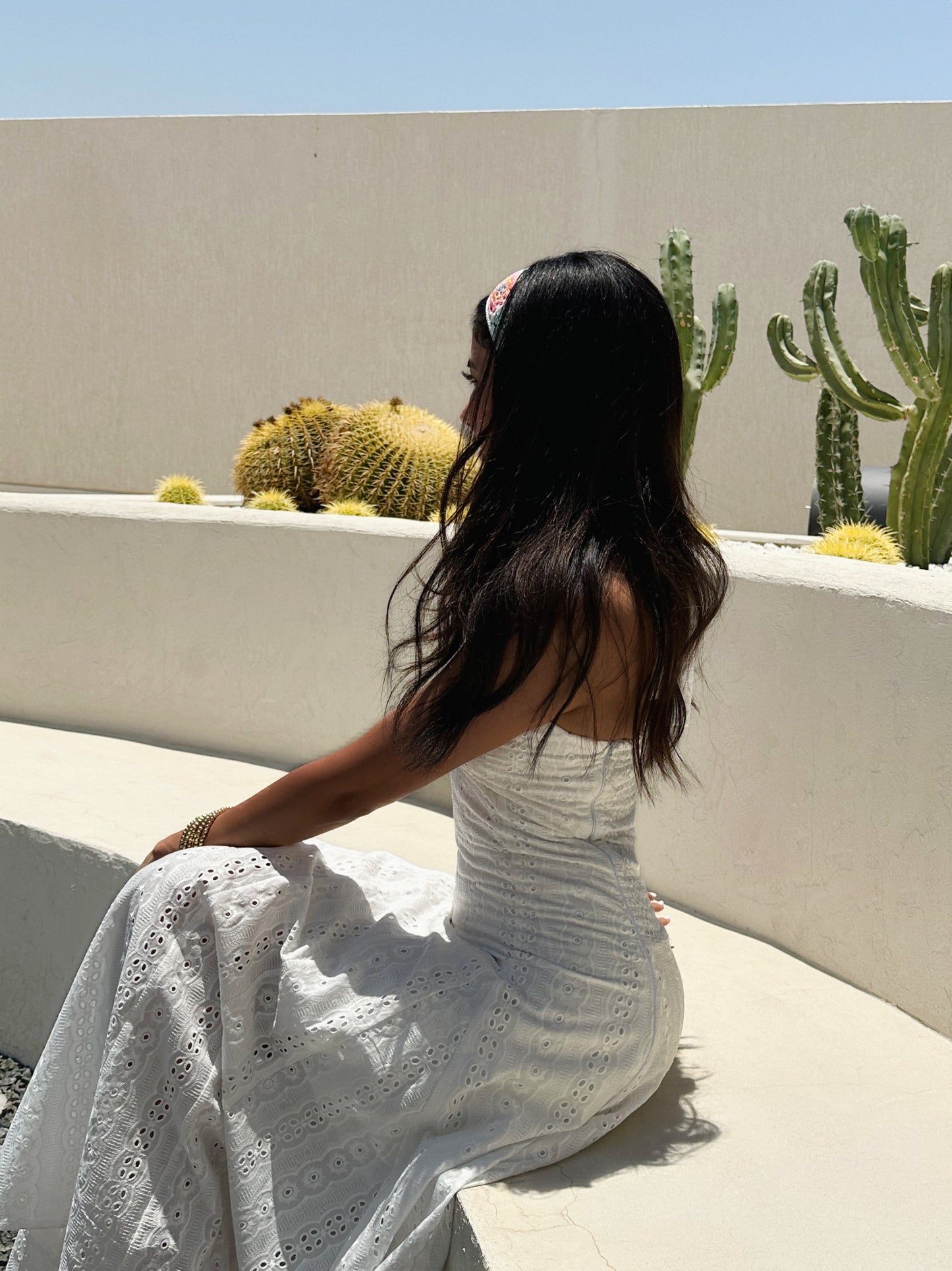 bella in white