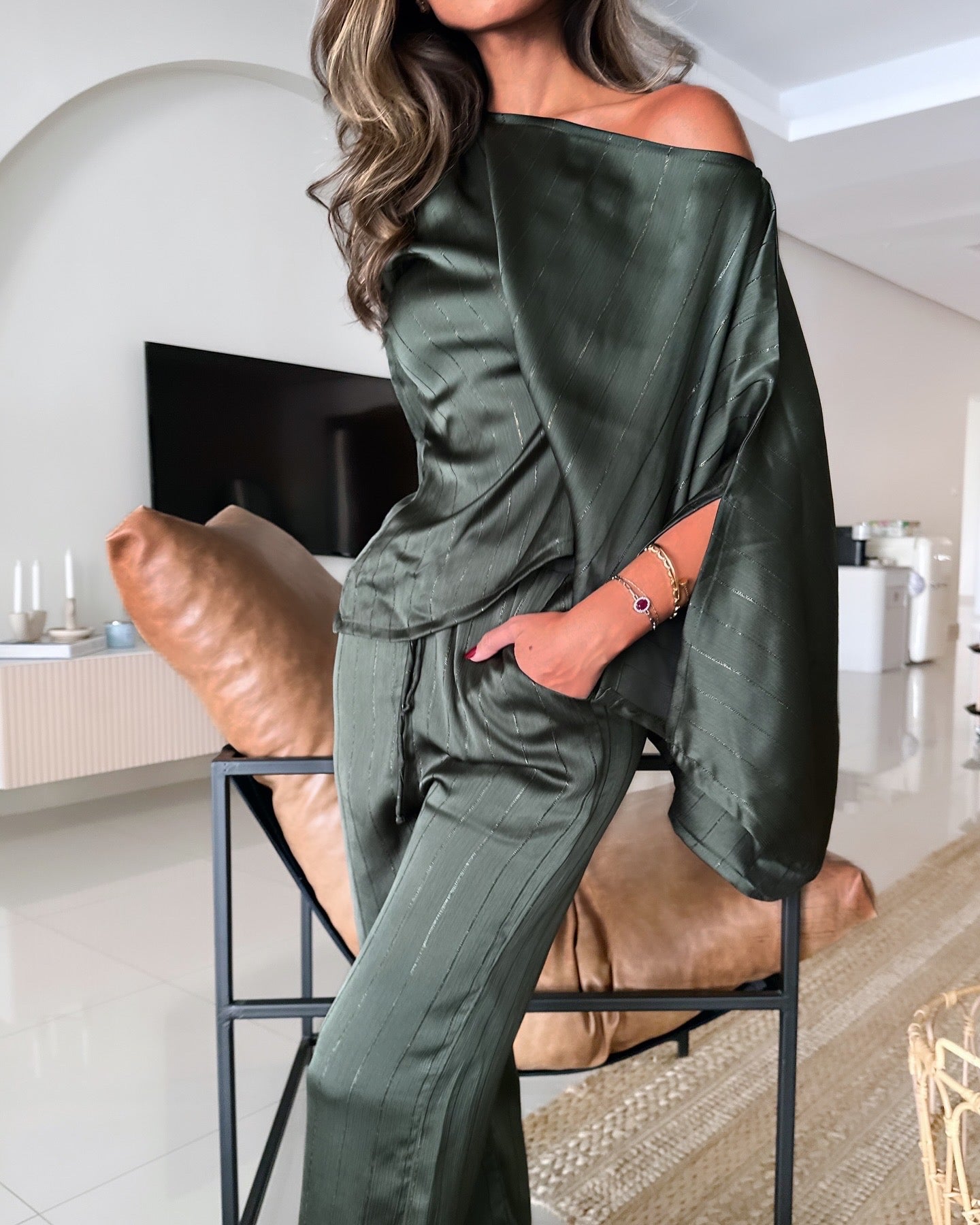 asia set in cactus green