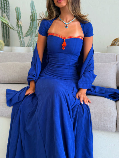 rana set in royal blue