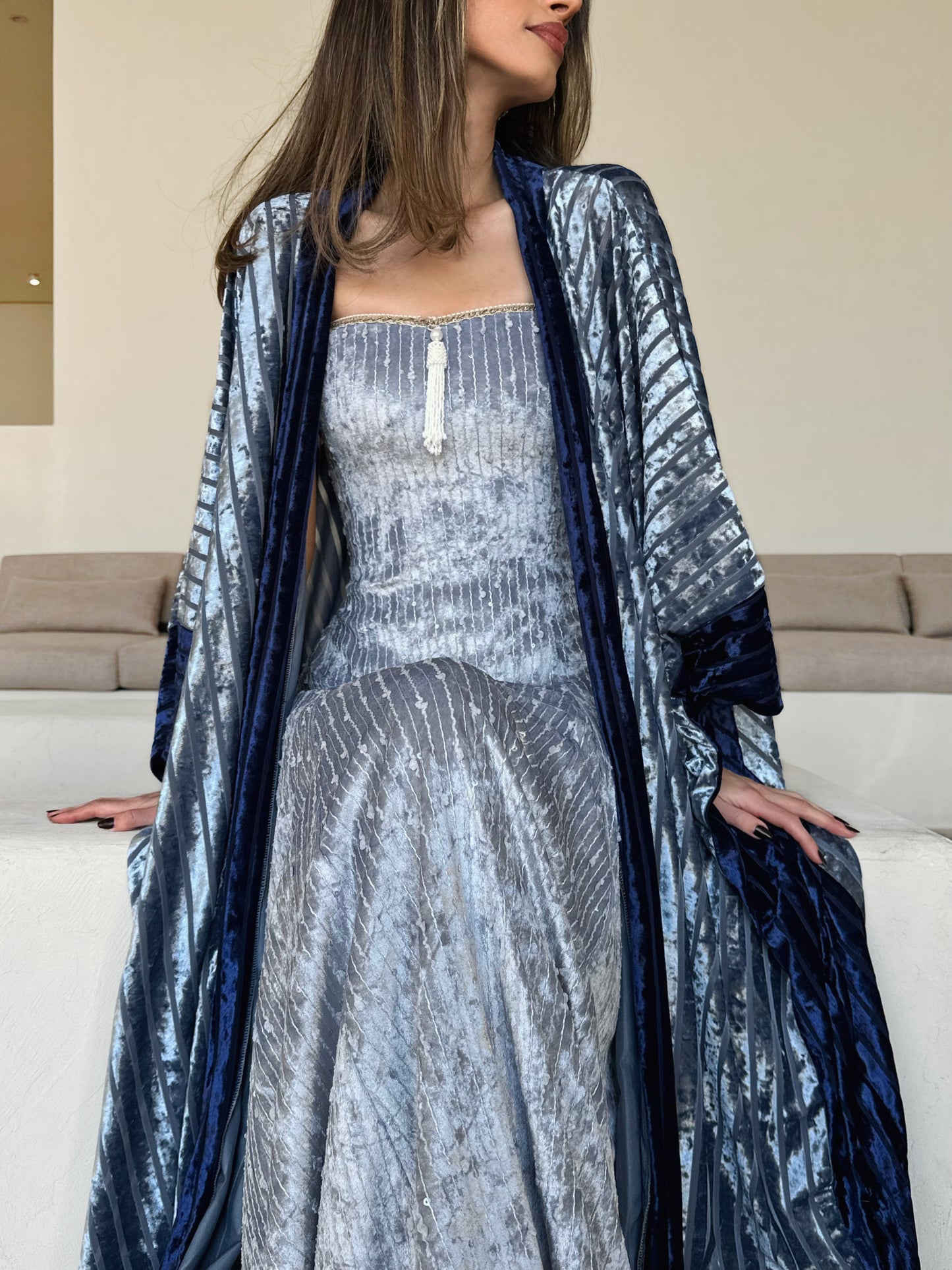 rana set in velvet blue
