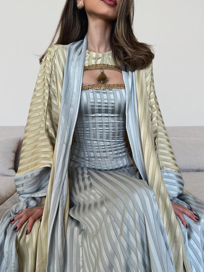 tala set in sunlit satin