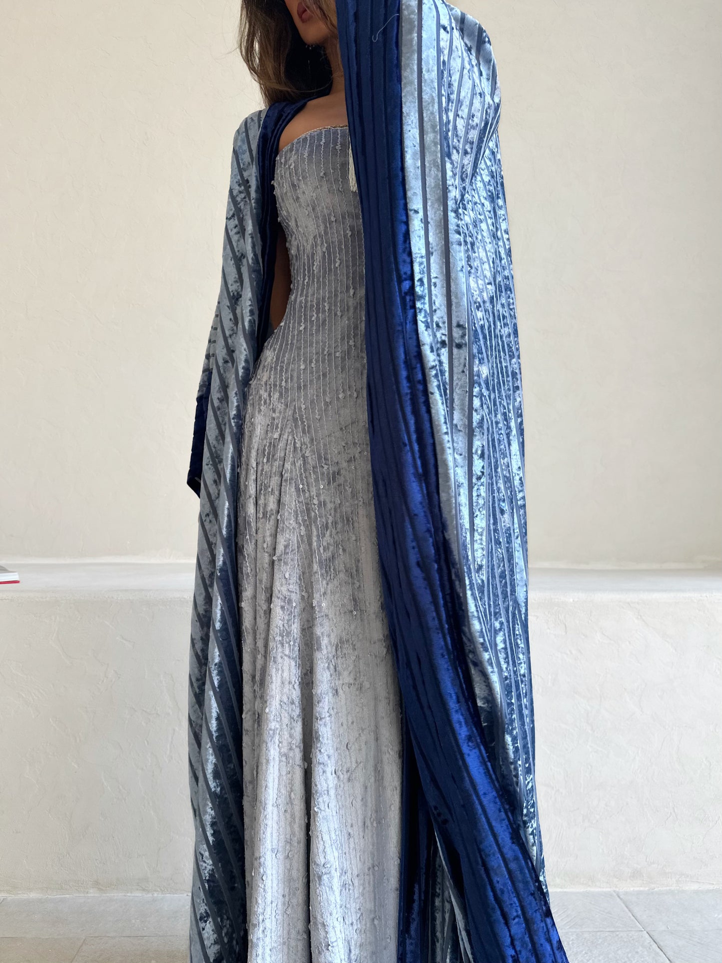 rana set in velvet blue