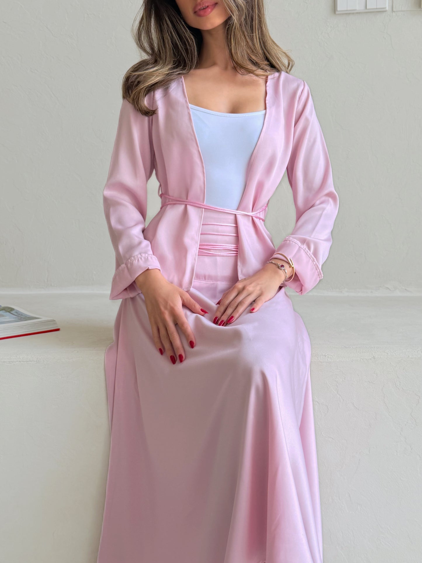 laya set in soft pink 👛