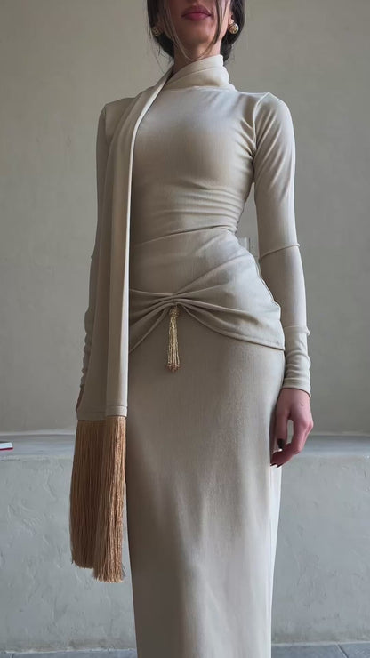 durrah set in beige